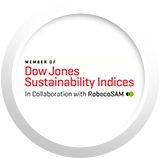 We are members of the Dow Jones Global Sustainability Indexes